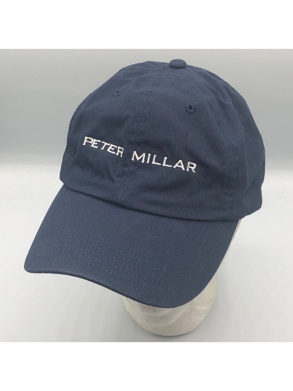 Peter Millar Blue Spellout Baseball Cap Strapback Adjustable Hat